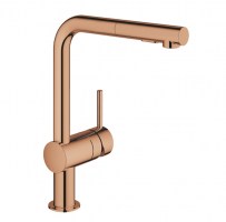 MONOMANDO COCINA EXTRAIBLE SUPERSTEEL MINTA GROHE